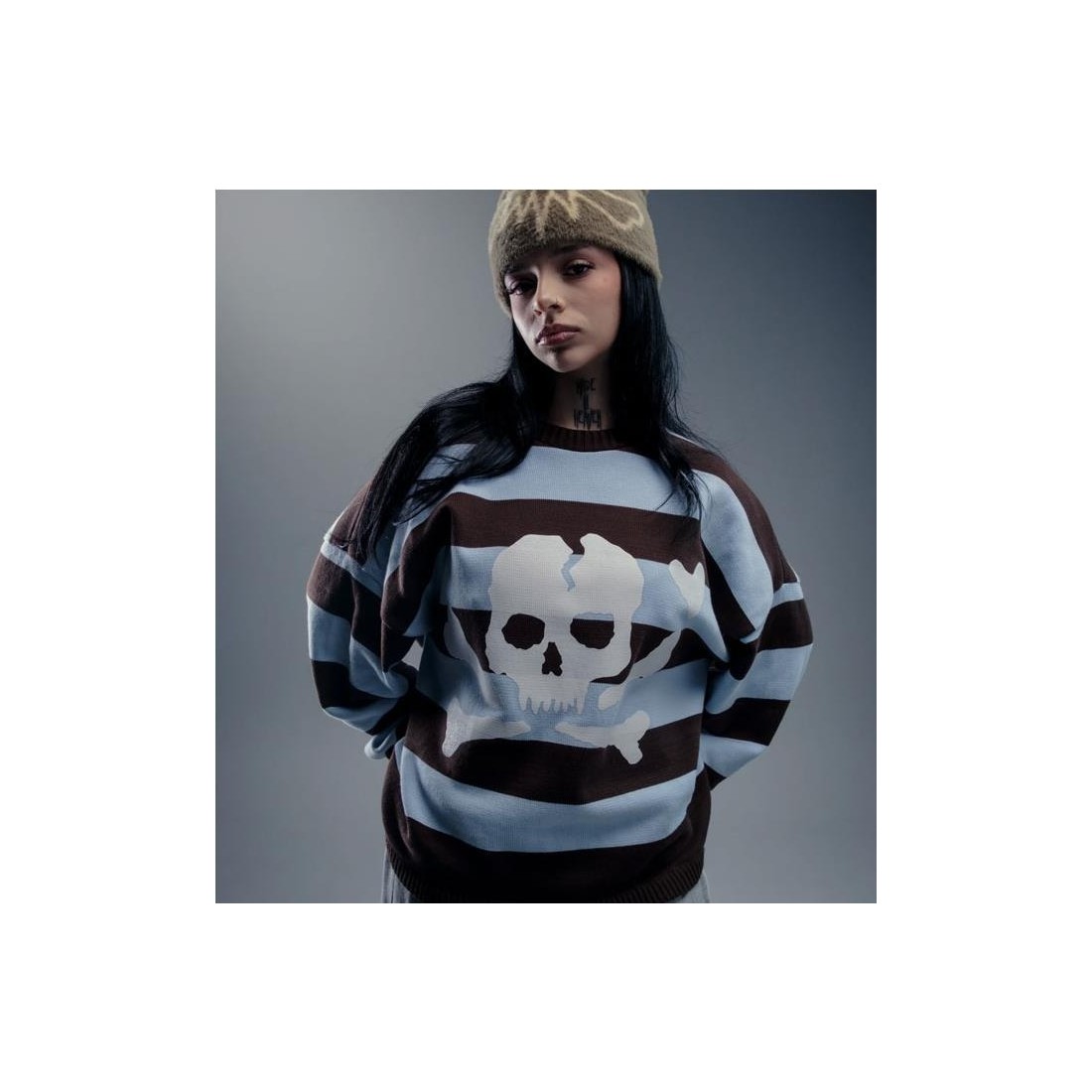 6IXT4OUR STRIPES PIRATE SWEAT AZUL