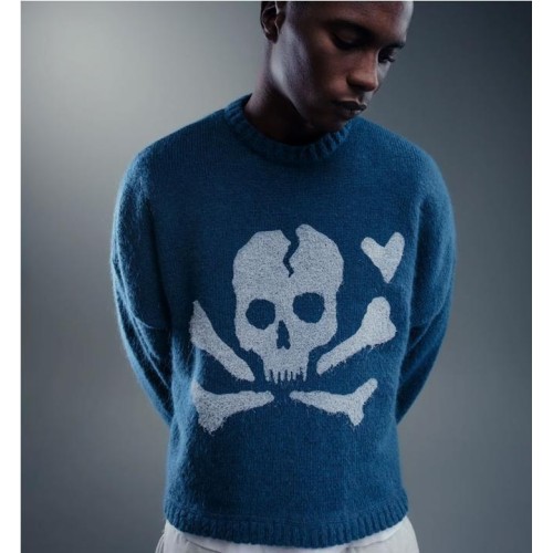 6IXT4OUR FURRY PIRATE SWEAT AZUL