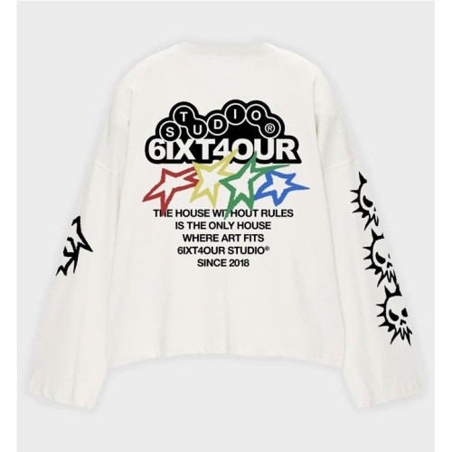 6IXT4OUR COLORFUL STARS LS BLANCO 2