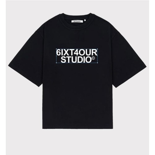 6IXT4OUR VECTOR SKULL TEE NEGRO