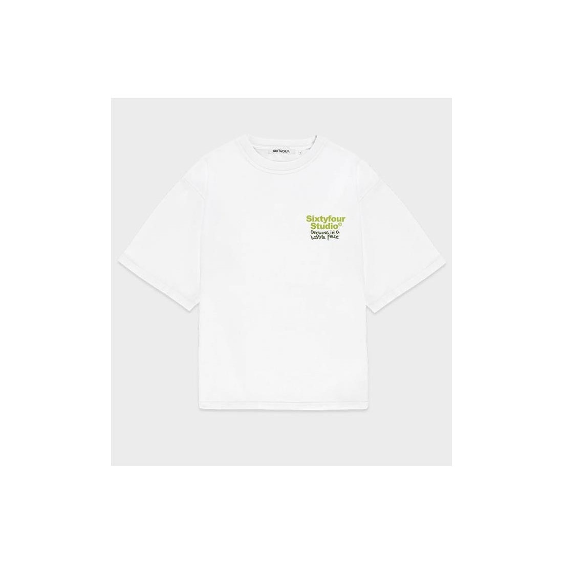 6IXT4OUR WARRIOR TEE BLANCO