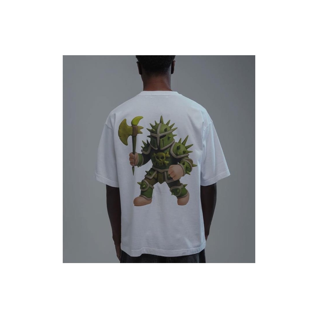 6IXT4OUR WARRIOR TEE BLANCO