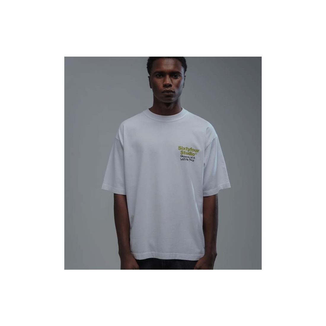 6IXT4OUR WARRIOR TEE BLANCO