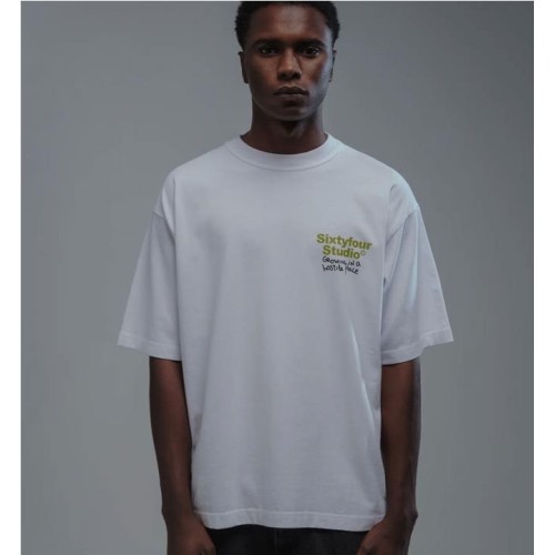 6IXT4OUR WARRIOR TEE BLANCO
