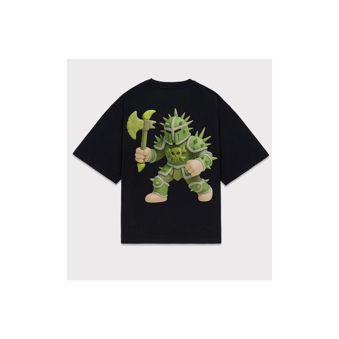 6IXT4OUR WARRIOR TEE NEGRO