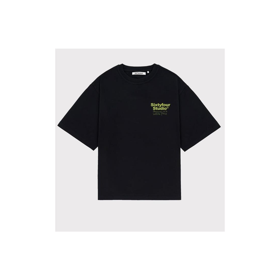 6IXT4OUR WARRIOR TEE NEGRO