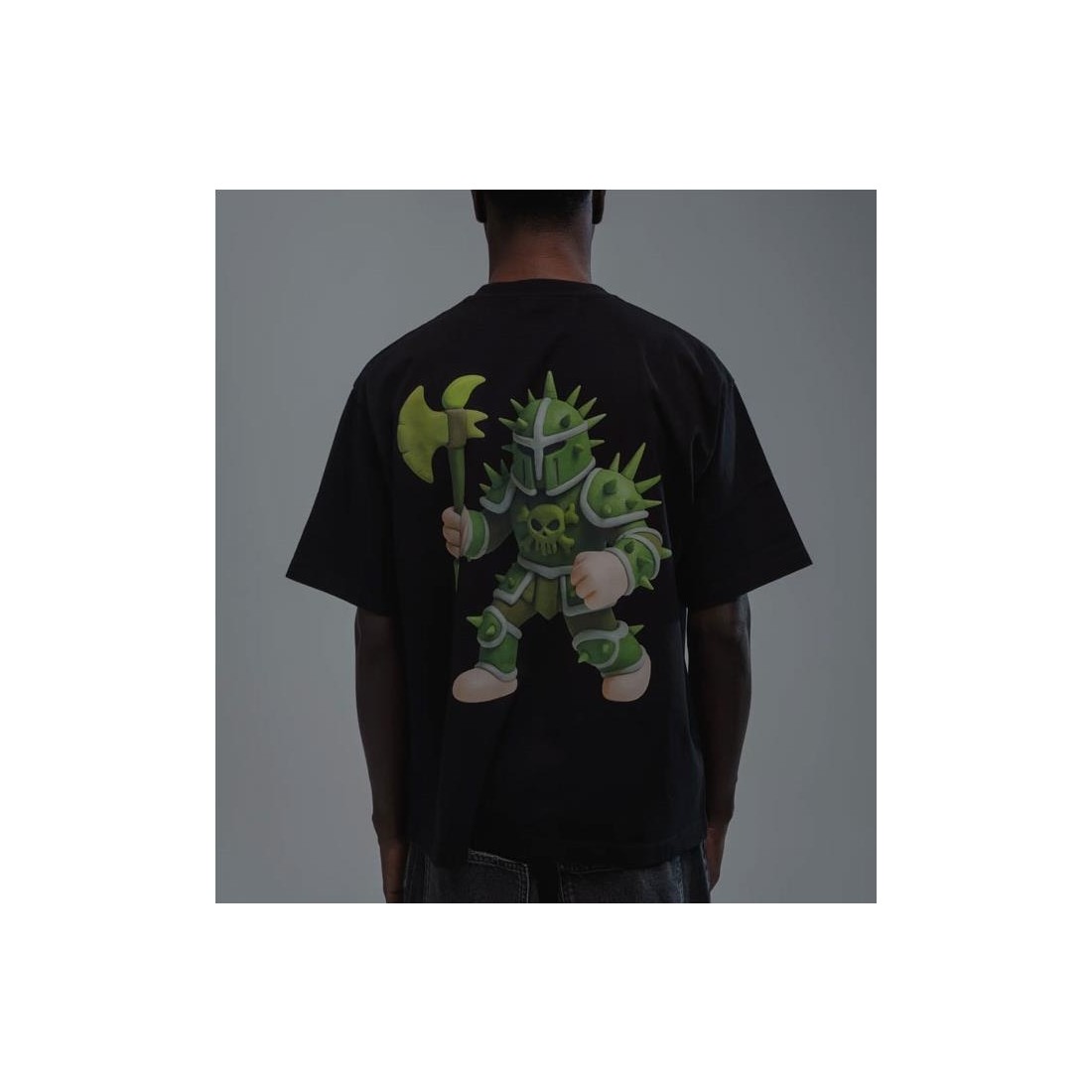 6IXT4OUR WARRIOR TEE NEGRO