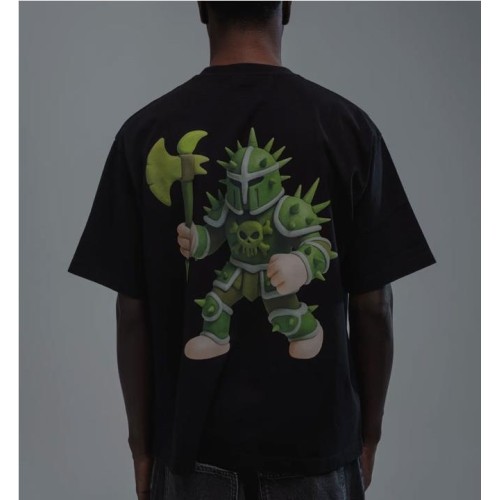 6IXT4OUR WARRIOR TEE NEGRO