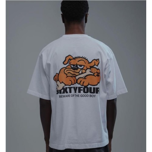 6IXT4OUR GOOD BOY TEE BLANCO