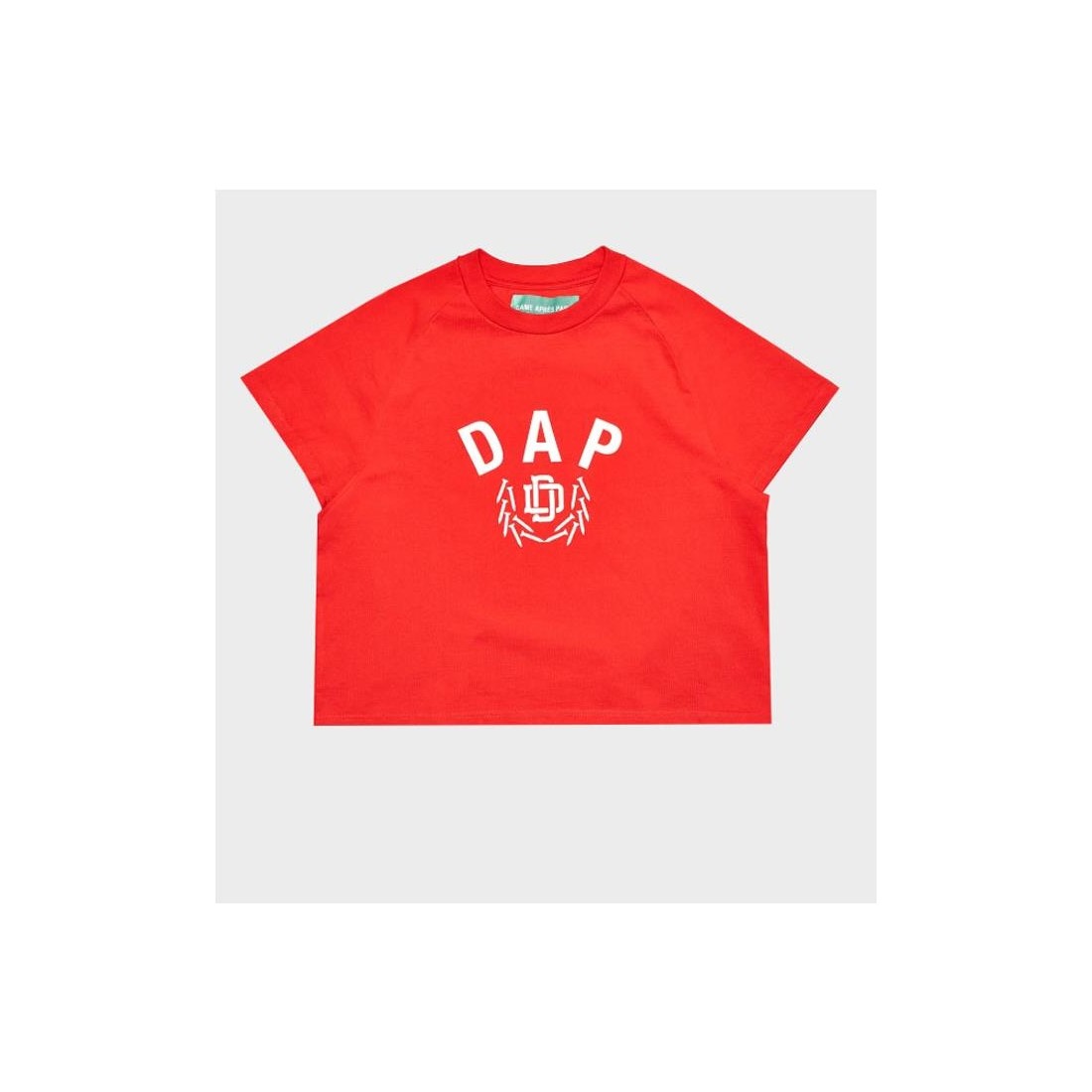 DAME RED RANGLAN DAP TEE ROJO