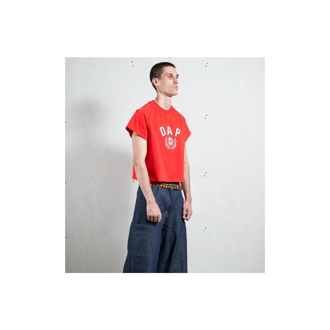 DAME RED RANGLAN DAP TEE ROJO