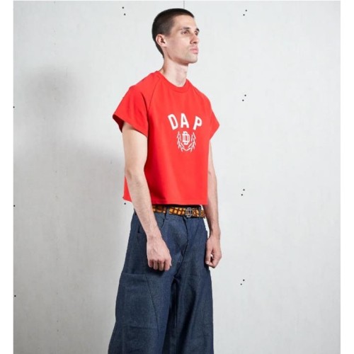 DAME RED RANGLAN DAP TEE ROJO