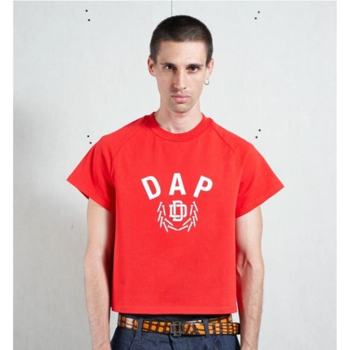 DAME RED RANGLAN DAP TEE ROJO