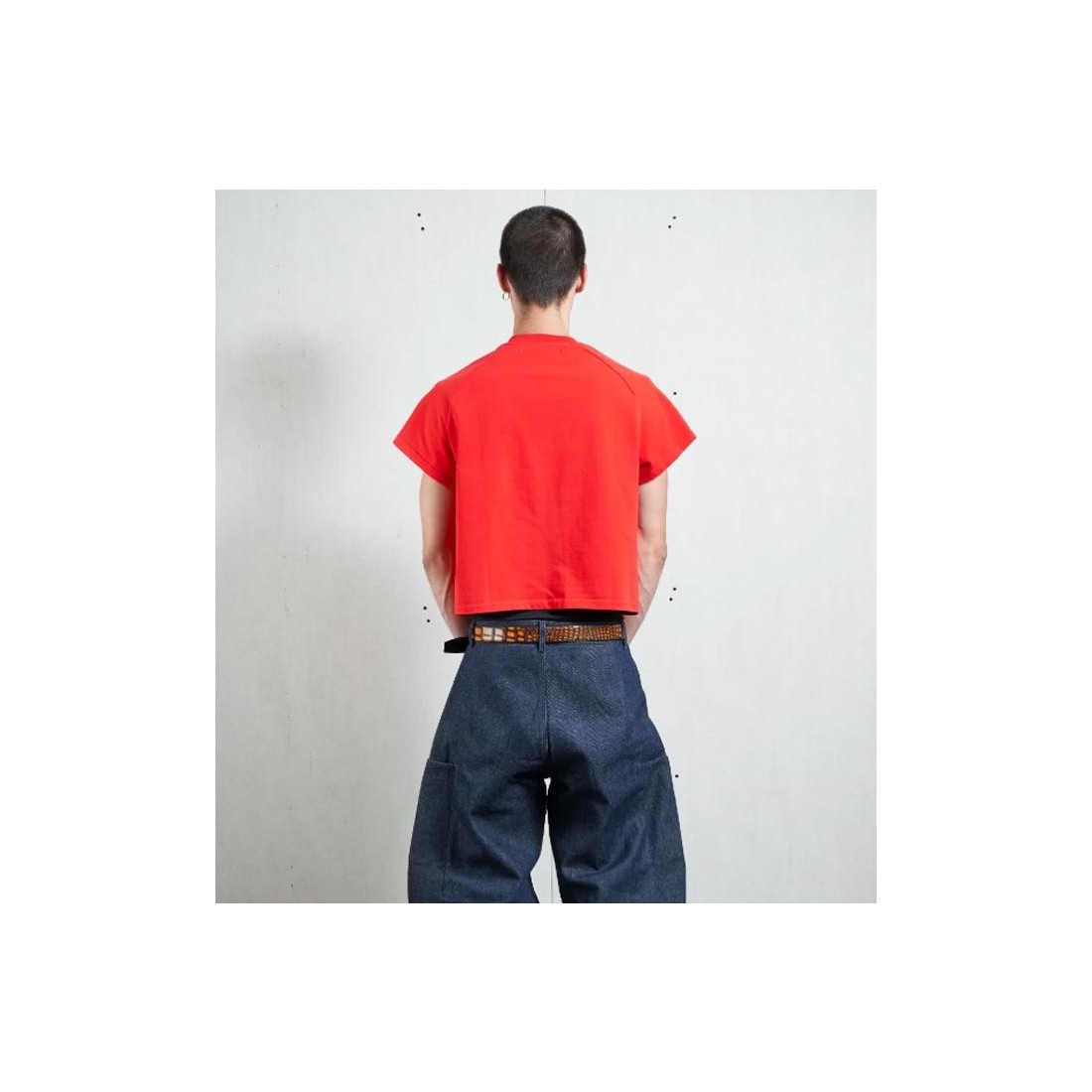 DAME RED RANGLAN DAP TEE ROJO