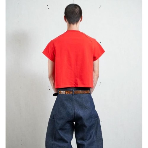 DAME RED RANGLAN DAP TEE ROJO