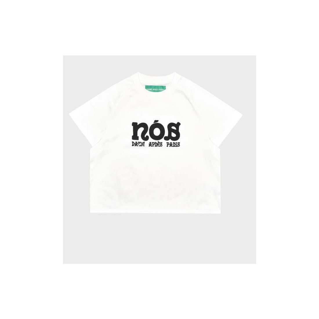 DAME WHITE RAGLAN NOS TEE BLANCO