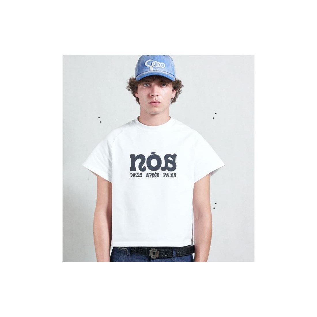 DAME WHITE RAGLAN NOS TEE BLANCO
