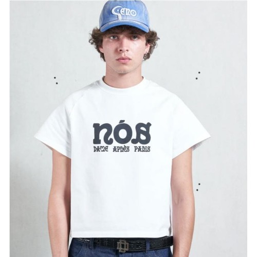 DAME WHITE RAGLAN NOS TEE BLANCO