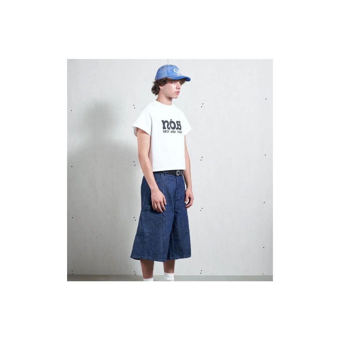 DAME WHITE RAGLAN NOS TEE BLANCO