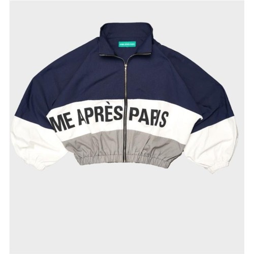 DAME BLUE TRACK JACKET AZUL