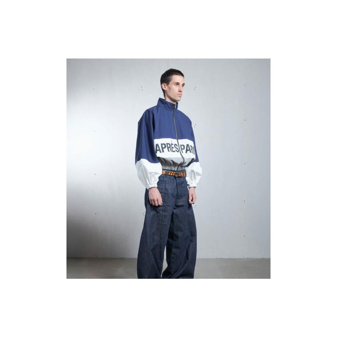 DAME BLUE TRACK JACKET AZUL