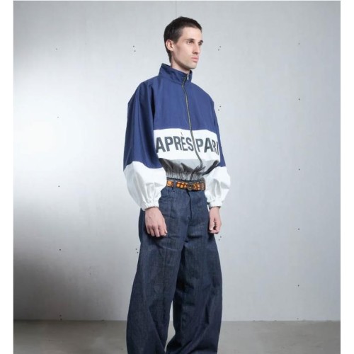 DAME BLUE TRACK JACKET AZUL