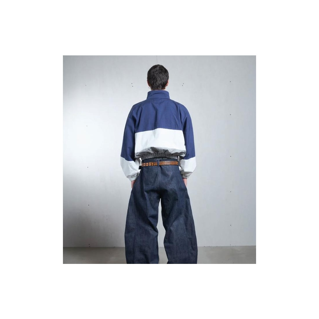 DAME BLUE TRACK JACKET AZUL