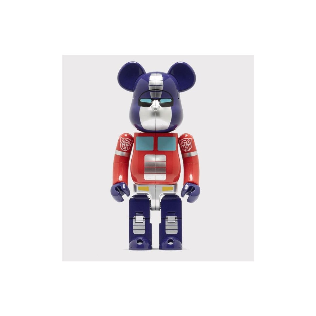 BEARBRICK TRANSFORMERS OPTIMUS BLANCO