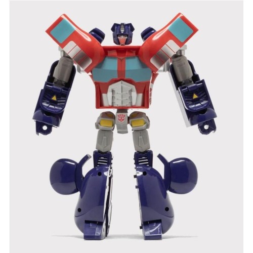 BEARBRICK TRANSFORMERS OPTIMUS BLANCO