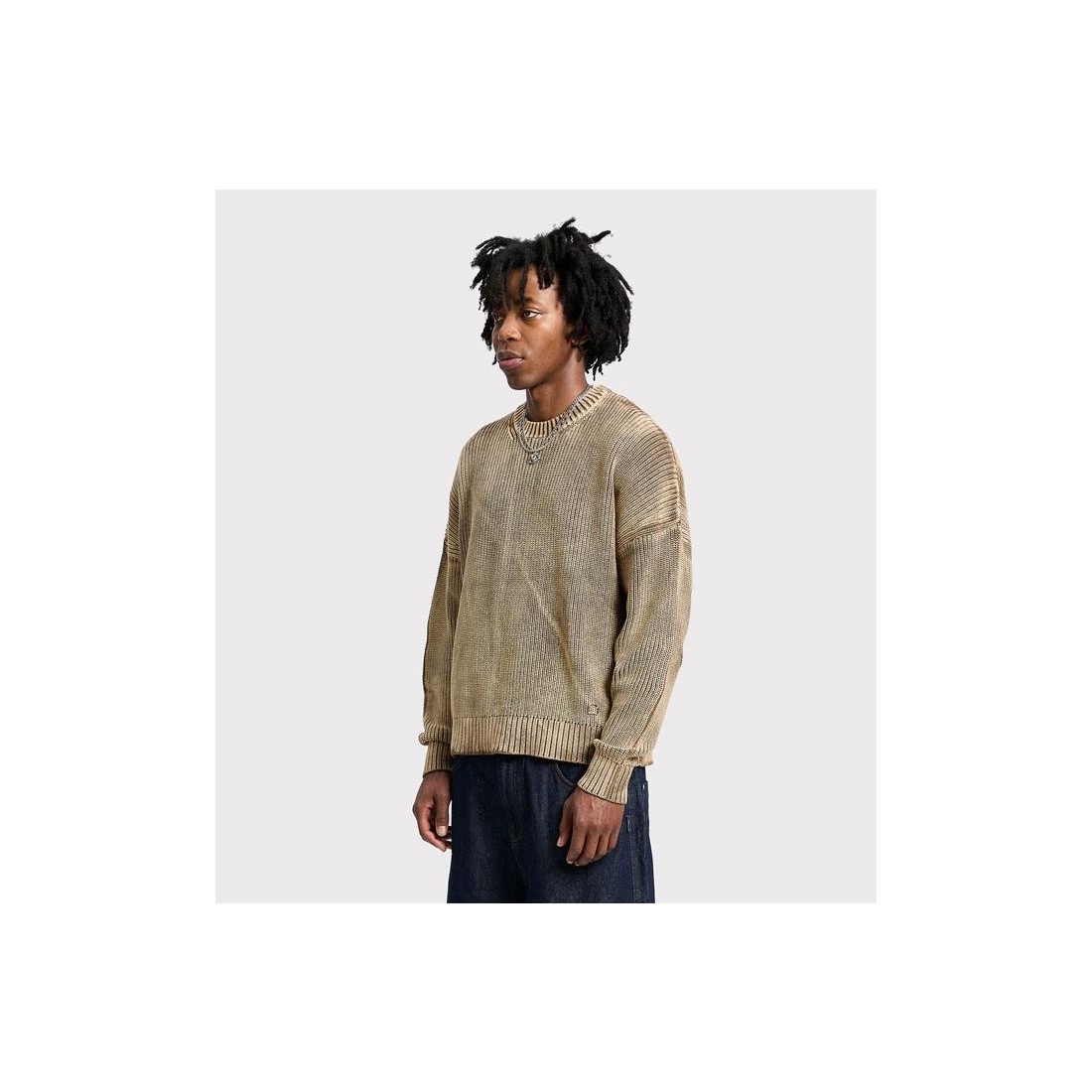RETERNITY ESSENTIAL KNIT SWT MARRON