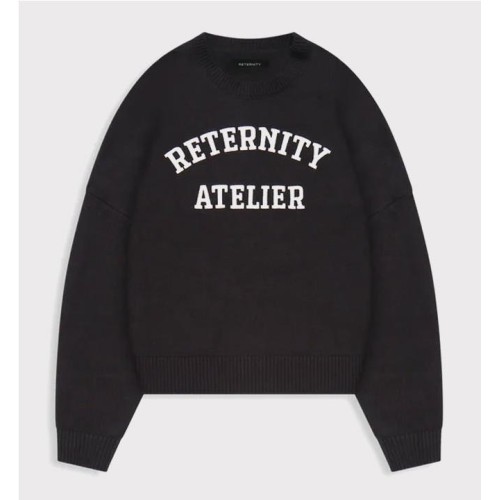 RETERNITY EVENIE LOGO KNIT SWT NEGRO