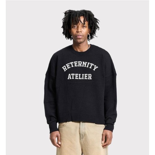 RETERNITY EVENIE LOGO KNIT SWT NEGRO 2
