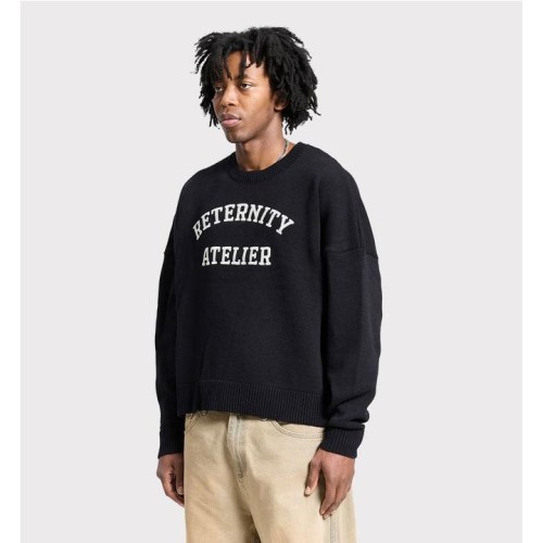 RETERNITY EVENIE LOGO KNIT SWT NEGRO
