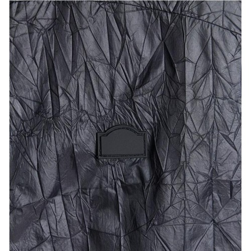RETERNITY WRINKLED RAIN JKT NEGRO