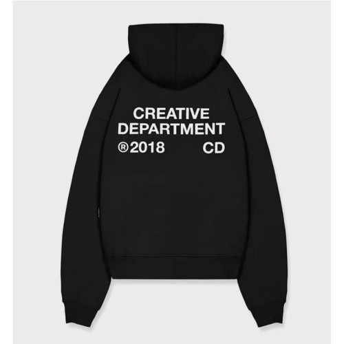 RETERNITY CREAVTIVE DEPT HOOD NEGRO