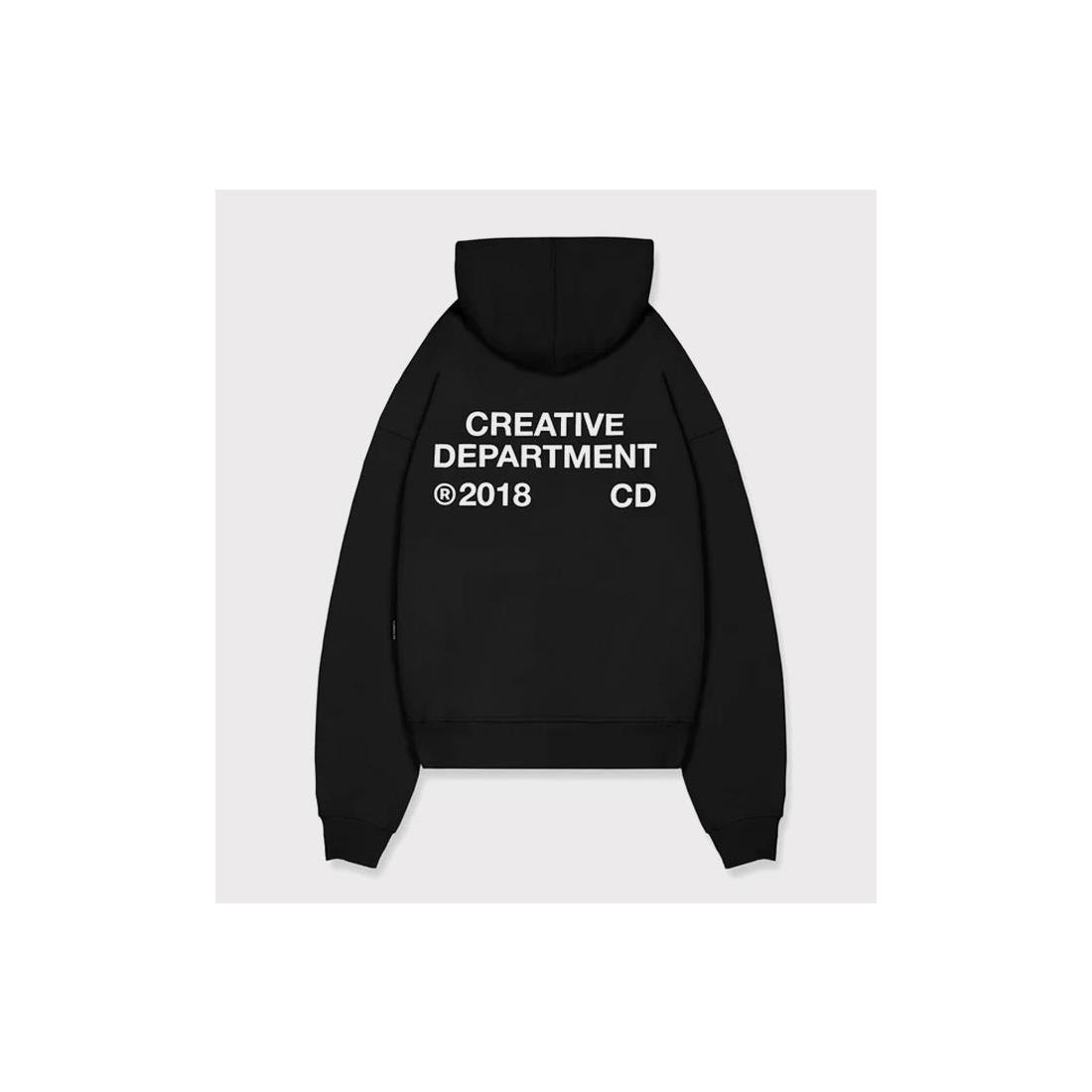 RETERNITY CREAVTIVE DEPT HOOD NEGRO