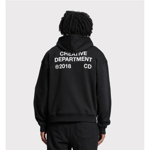 RETERNITY CREAVTIVE DEPT HOOD NEGRO