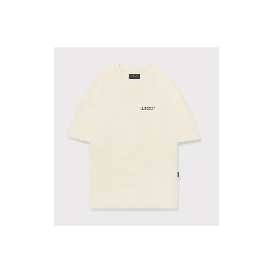 RETERNITY CREATIVE DEPT TEE BEIGE