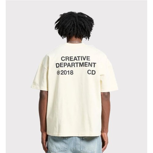 RETERNITY CREATIVE DEPT TEE BEIGE