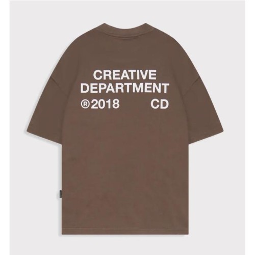 RETERNITY CREATIVE DEPT TEE MARRON