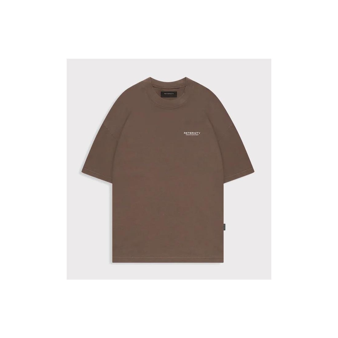 RETERNITY CREATIVE DEPT TEE MARRON