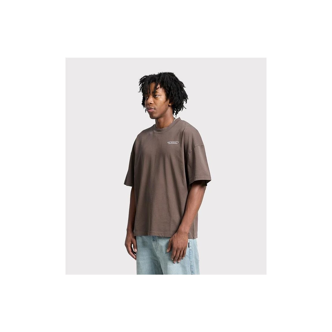 RETERNITY CREATIVE DEPT TEE MARRON