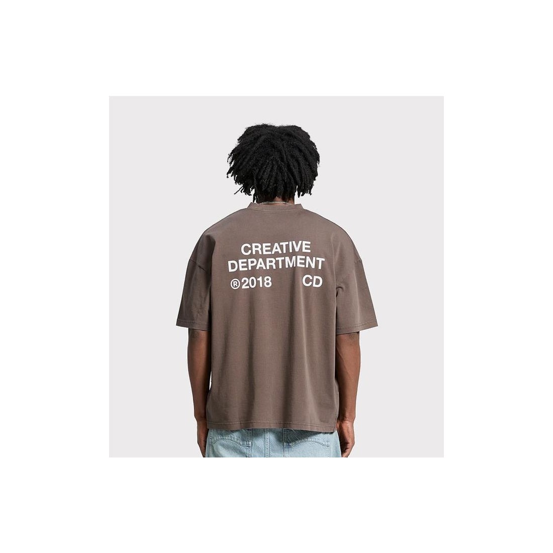 RETERNITY CREATIVE DEPT TEE MARRON