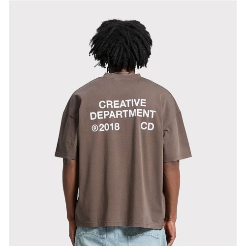 RETERNITY CREATIVE DEPT TEE MARRON