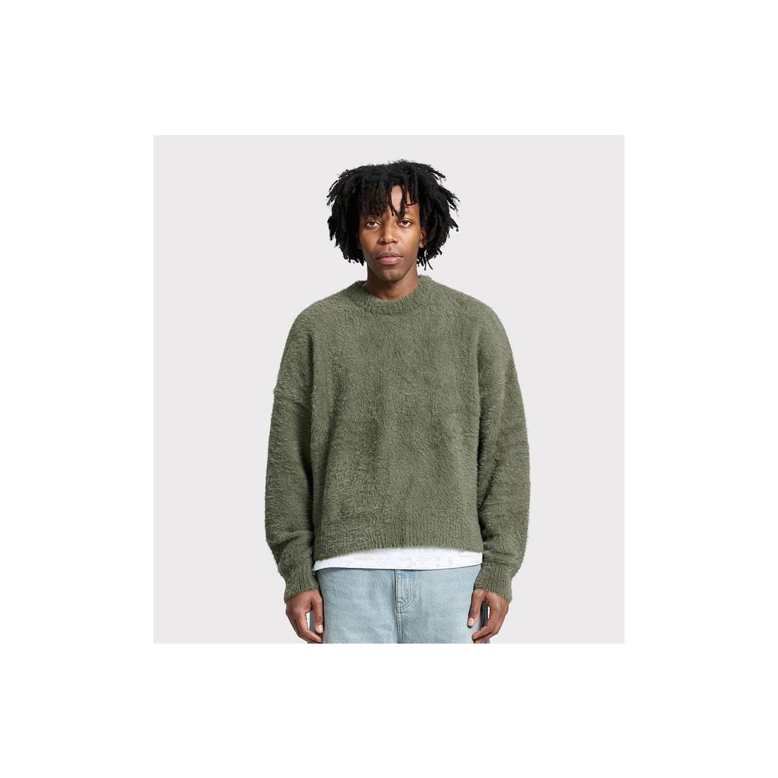 RETERNITY ESSENTIAL FURRY KNIT VERDE