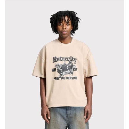 RETERNITY PAINTING SERVICE TEE BEIGE