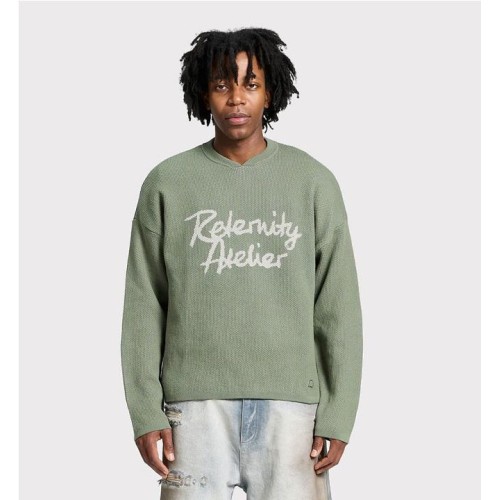 RETERNITY ATELIER KNIT JERSEY VERDE 2