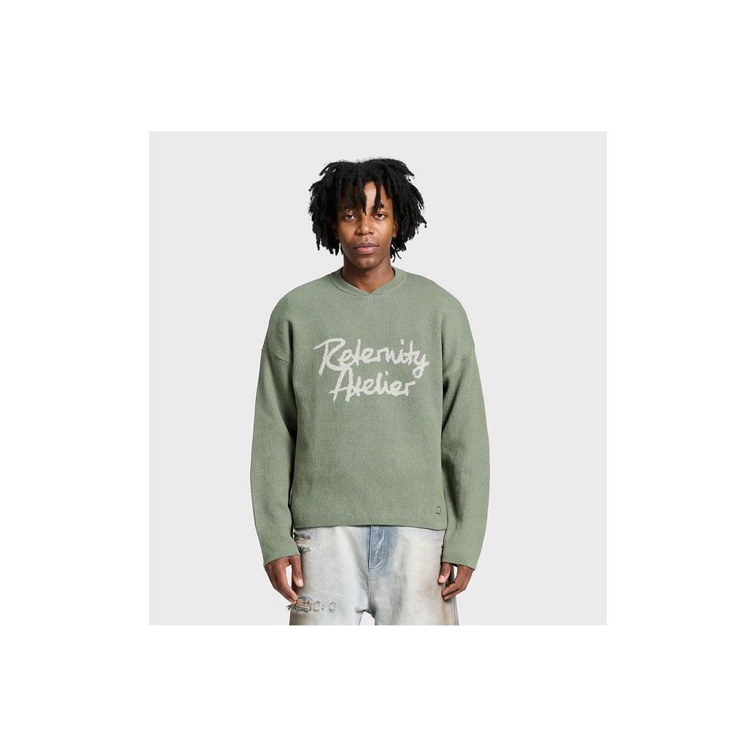 RETERNITY ATELIER KNIT JERSEY VERDE