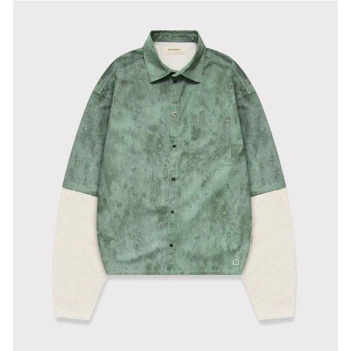 RETERNITY DELIRIA BUTTON SHIRT VERDE