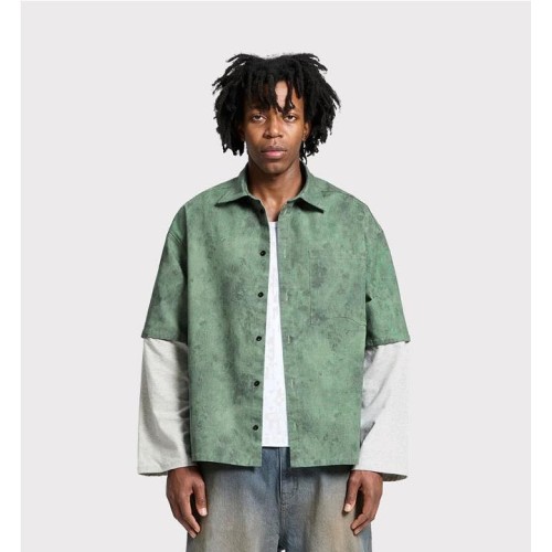 RETERNITY DELIRIA BUTTON SHIRT VERDE 2